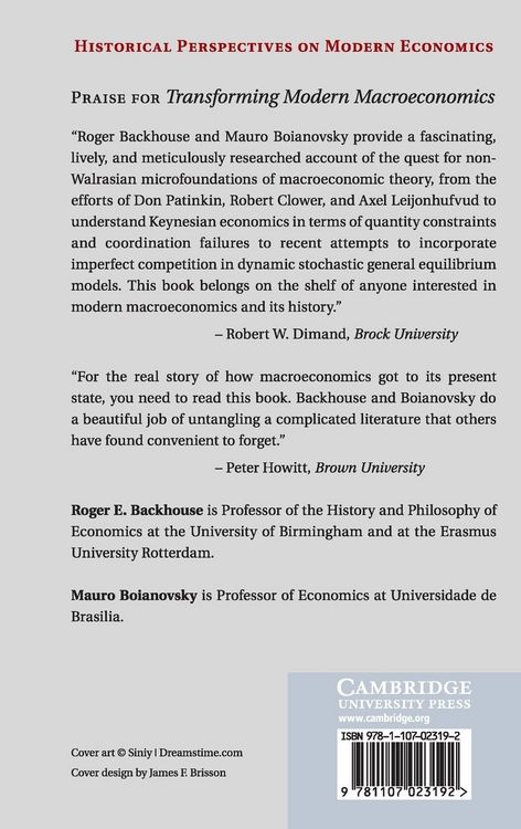 Produktbild: Transforming Modern Macroeconomics