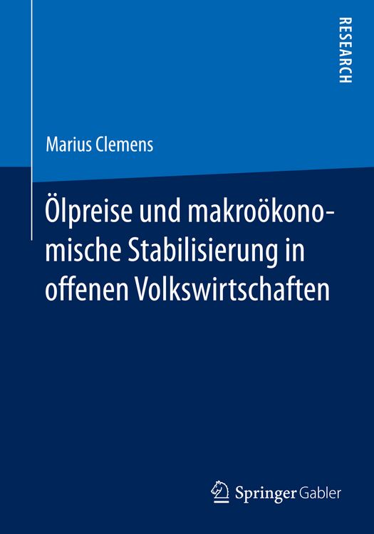 Produktbild: &Ouml;lpreise und makro&ouml;konomische Stabilisierung in offenen Volkswirtschaften