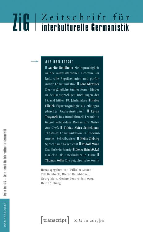 Produktbild: Zeitschrift f&uuml;r interkulturelle Germanistik