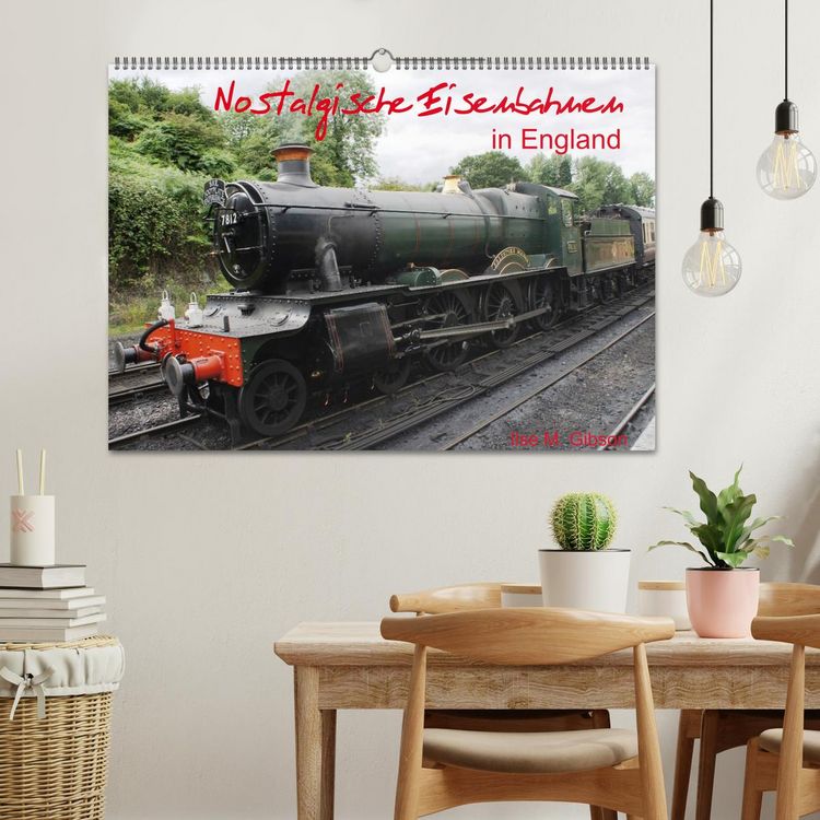 Produktbild: Nostalgische Eisenbahnen Englands (Wandkalender 2026 DIN A2 quer), CALVENDO Monatskalender