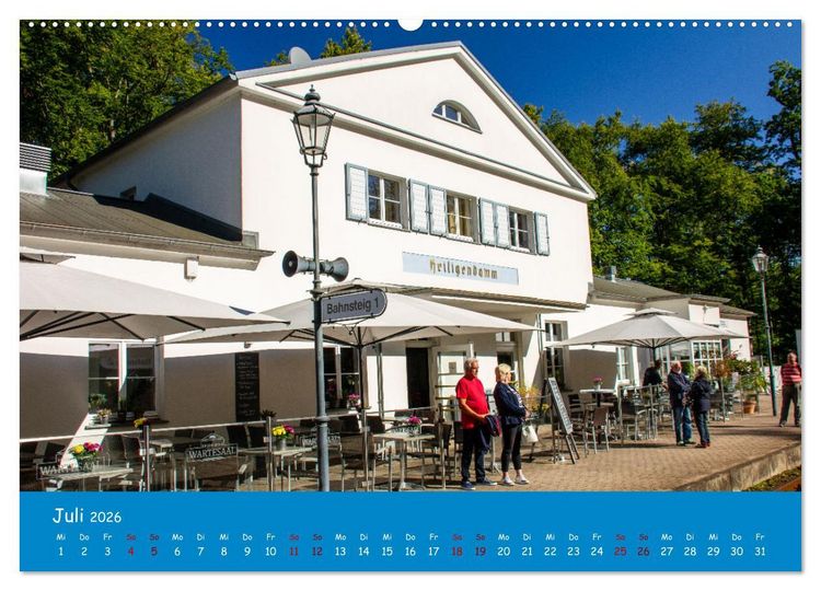 Produktbild: Seeheilbad Heiligendamm (hochwertiger Premium Wandkalender 2026 DIN A2 quer), Kunstdruck in Hochglanz