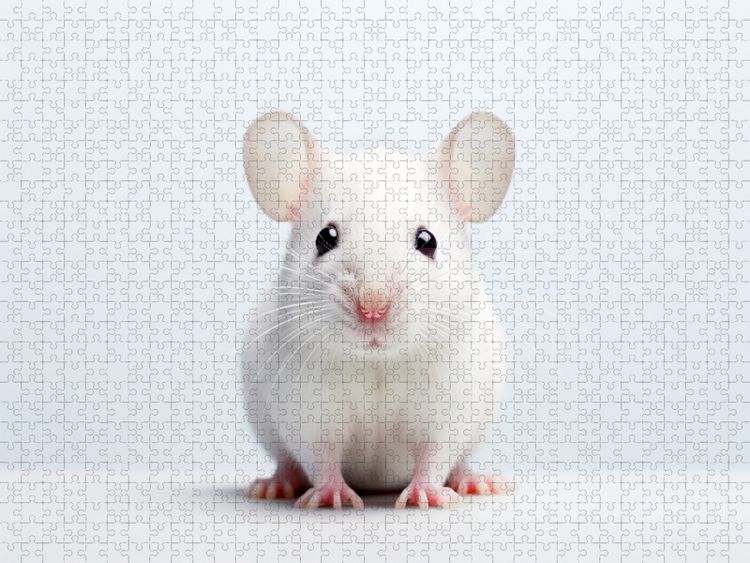 Produktbild: CALVENDO Puzzle Ein Motiv aus dem Kalender "Only white animals" | 1000 Teile Lege-Gr&ouml;&szlig;e 64x48cm Foto-Puzzle f&uuml;r gl&uuml;ckliche Stunden