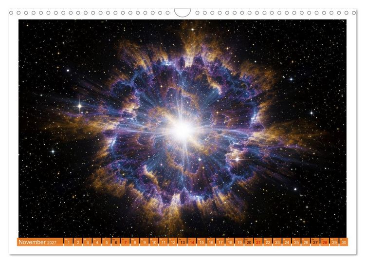 Produktbild: Planeten - Kollisionen (Wandkalender 2027 DIN A3 quer), CALVENDO Monatskalender