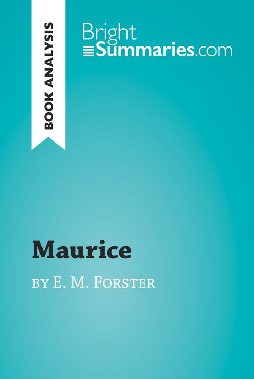 Produktbild: Maurice by E. M. Forster (Book Analysis)