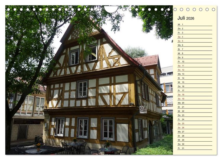 Produktbild: Unterwegs in Schw&auml;bisch Gm&uuml;nd (Wandkalender 2026 DIN A4 quer), CALVENDO Monatskalender