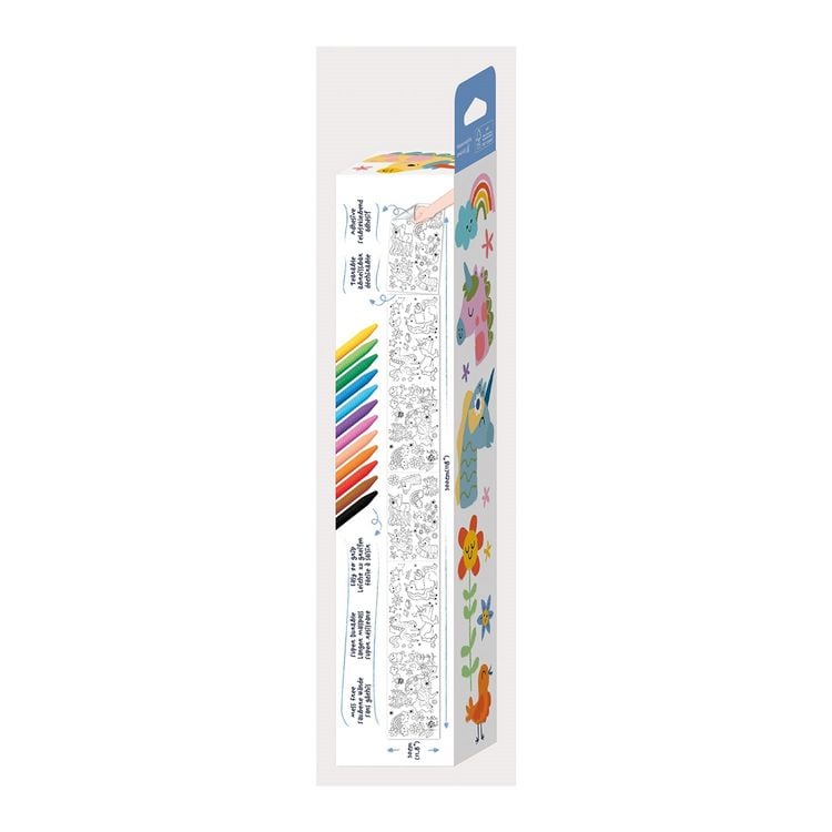 Produktbild: HAKUYOKA Wachsmalkreiden-Set Einhorn