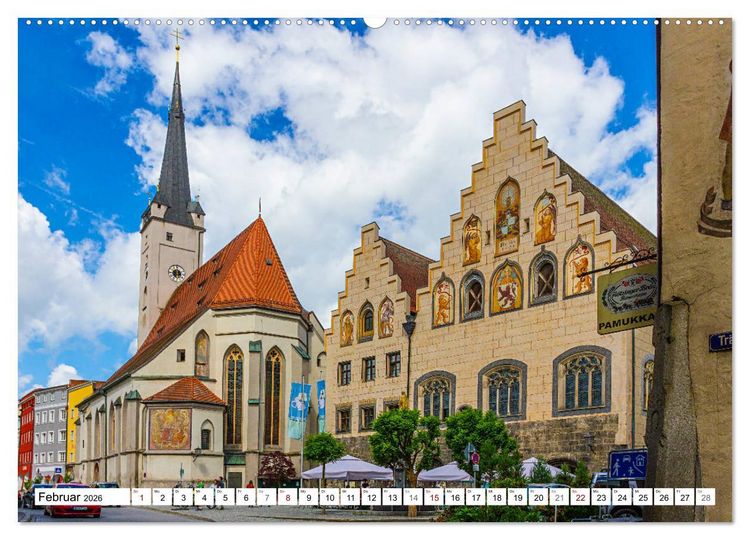 Produktbild: Wasserburg am Inn (hochwertiger Premium Wandkalender 2026 DIN A2 quer), Kunstdruck in Hochglanz