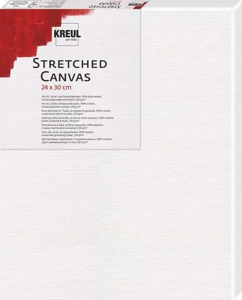 Produktbild: KREUL Stretched Canvas, Keilrahmen 24 x 30 cm