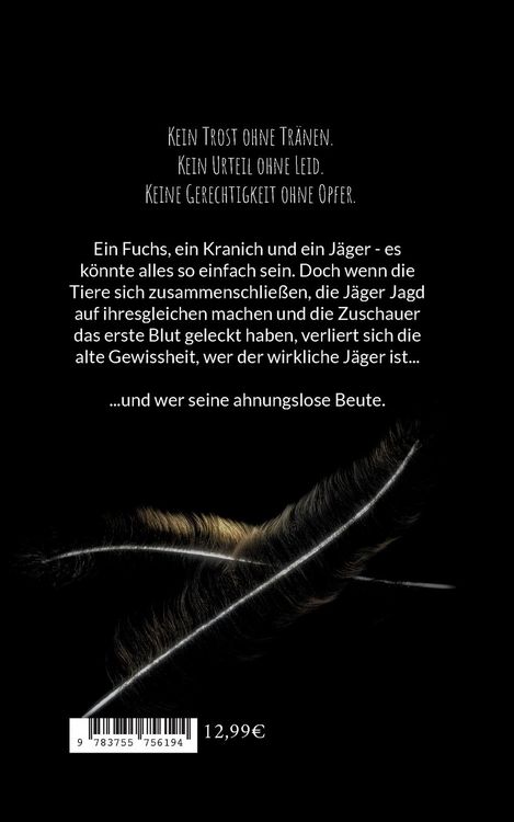 Produktbild: Die Schwanzfedern des Kranichs
