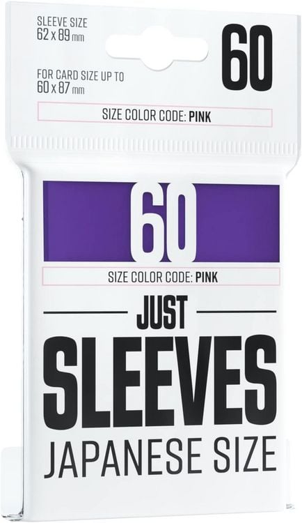 Produktbild: Just Sleeves - Japanese Size Purple (Einzelpack) Sprachunabh&auml;ngig