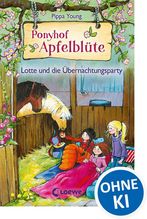 Produktbild: Ponyhof Apfelbl&uuml;te (Band 12) - Lotte und die &Uuml;bernachtungsparty