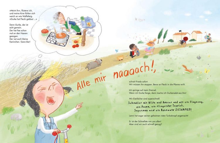 Produktbild: Wir Eierl&ouml;cher ... und die wilde Jagd nach unserem Kaninchen!