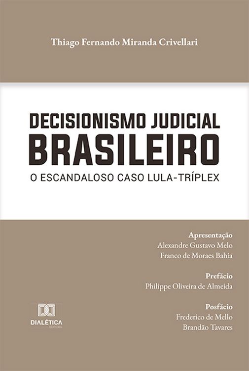 Produktbild: Decisionismo Judicial Brasileiro
