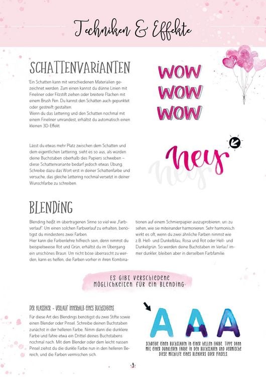 Handlettering-Buch „44 Alphabete – Band 2“ – Mit Schmuckelementen, Vorlagen & Kreativen Projekten
