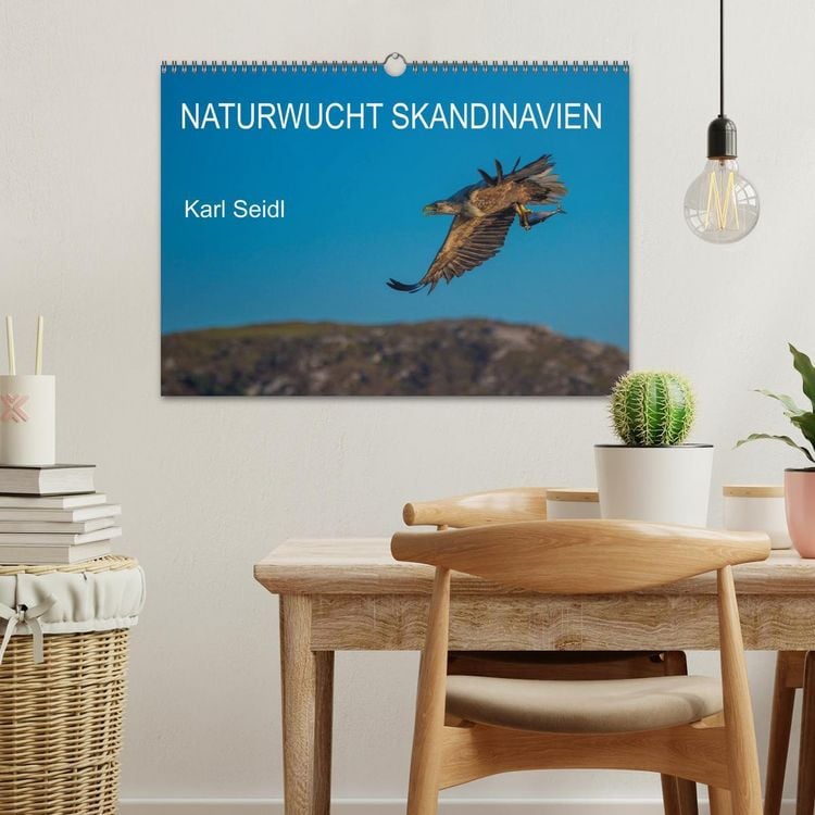 Produktbild: Naturwucht Skandinavien (Wandkalender 2026 DIN A3 quer), CALVENDO Monatskalender