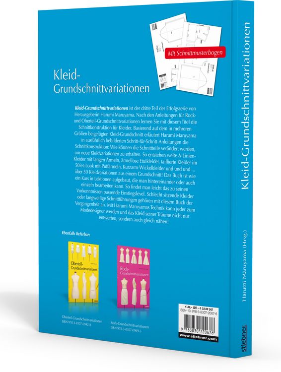 Produktbild: Kleid-Grundschnittvariationen