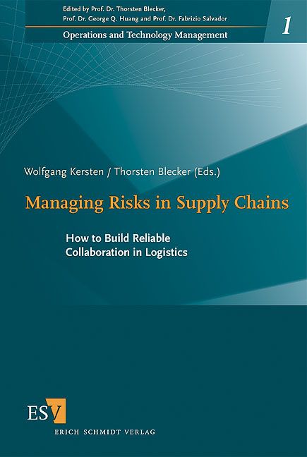 Produktbild: Managing Risks in Supply Chains