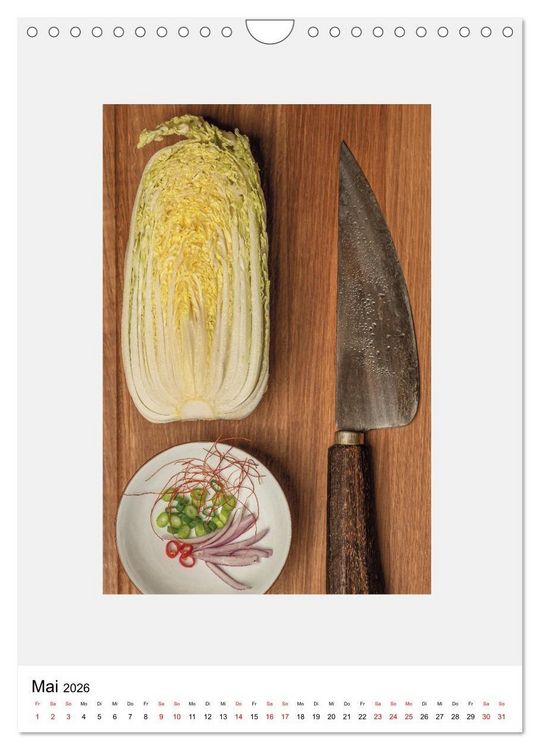 Produktbild: Japanese Cuisine II (Wandkalender 2026 DIN A4 hoch), CALVENDO Monatskalender