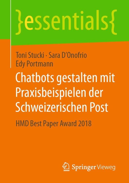 Produktbild: Chatbots gestalten mit Praxisbeispielen der Schweizerischen Post