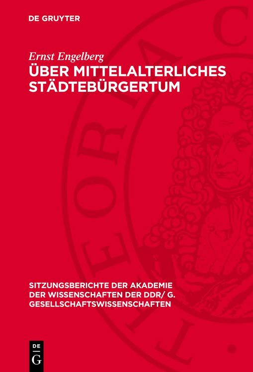 Produktbild: &Uuml;ber mittelalterliches St&auml;dteb&uuml;rgertum