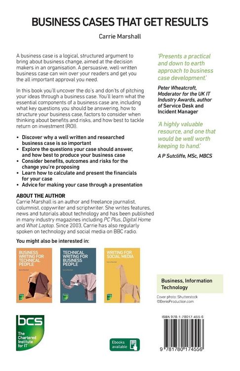 Produktbild: Business Cases That Get Results