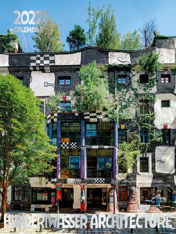 Produktbild: Gro&szlig;er Hundertwasser Architektur Kalender 2027