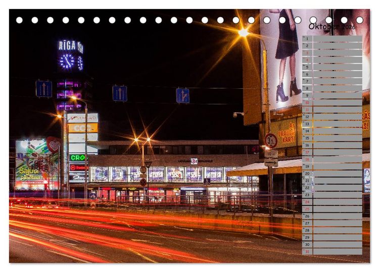 Produktbild: Lettland - Streifz&uuml;ge durch das mittlere Baltikum (Tischkalender 2026 DIN A5 quer), CALVENDO Monatskalender