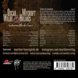 Produktbild: Oscar Wilde & Mycroft Holmes - Blumen des Verderbens,1 Audio-CD