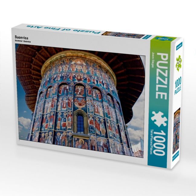 Produktbild: CALVENDO Puzzle Sucevica | 1000 Teile Lege-Gr&ouml;&szlig;e 64x48cm Foto-Puzzle f&uuml;r gl&uuml;ckliche Stunden