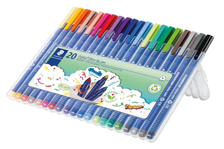 Produktbild: STAEDTLER Fasermaler triplus color 20er Set