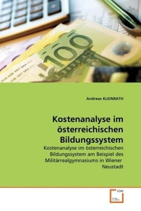 Produktbild: KLEINRATH, A: Kostenanalyse im &ouml;sterreichischen Bildungssyst