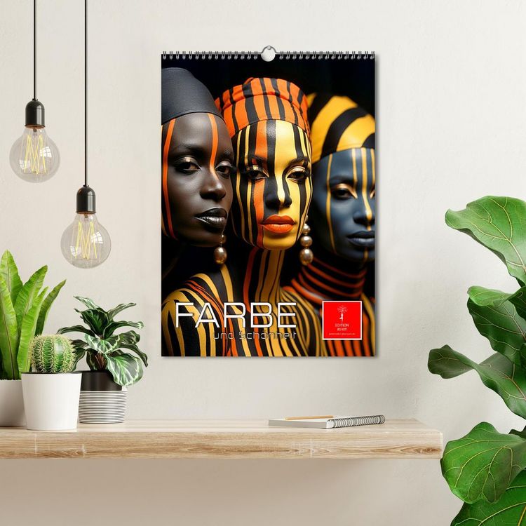 Produktbild: Farbe und Sch&ouml;nheit (Wandkalender 2026 DIN A3 hoch), CALVENDO Monatskalender