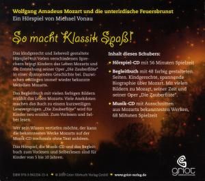 Produktbild: Wolfgang Amadeus Mozart und die unterirdische Feuersbrunst
