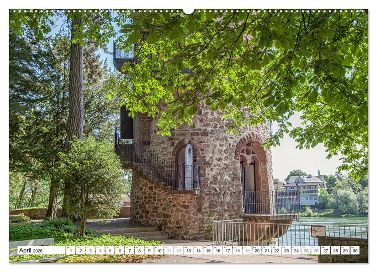 Produktbild: Bad S&auml;ckingen - St&auml;dtle am Hochrhein (Wandkalender 2026 DIN A2 quer), CALVENDO Monatskalender