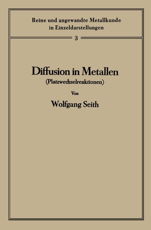 Produktbild: Diffusion in Metallen