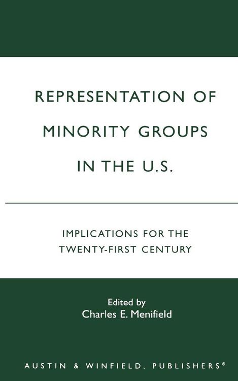 Produktbild: Representation of Minority Groups in the U.S.