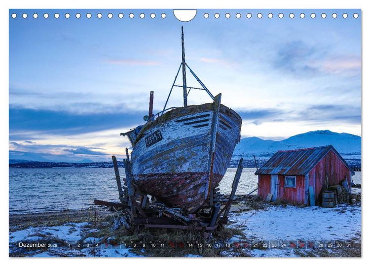 Produktbild: Polarnacht in Troms&oslash; (Wandkalender 2026 DIN A4 quer), CALVENDO Monatskalender