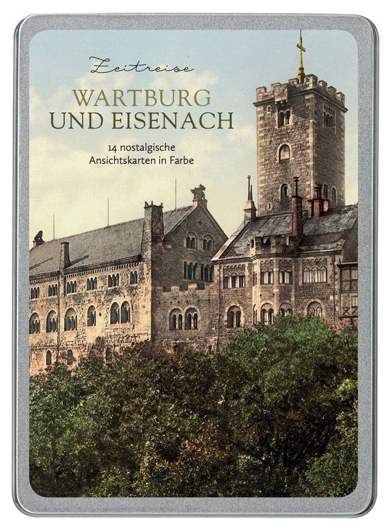 Produktbild: Zeitreise: Wartburg und Eisenach Postkarten VE 14