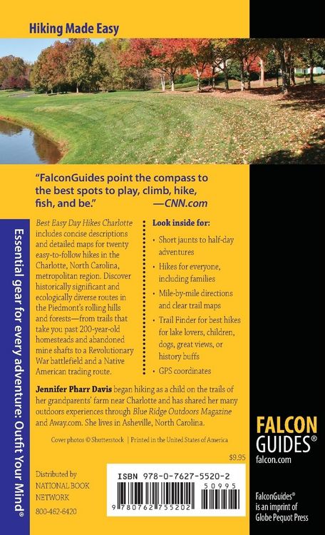 Produktbild: Best Easy Day Hikes Charlotte