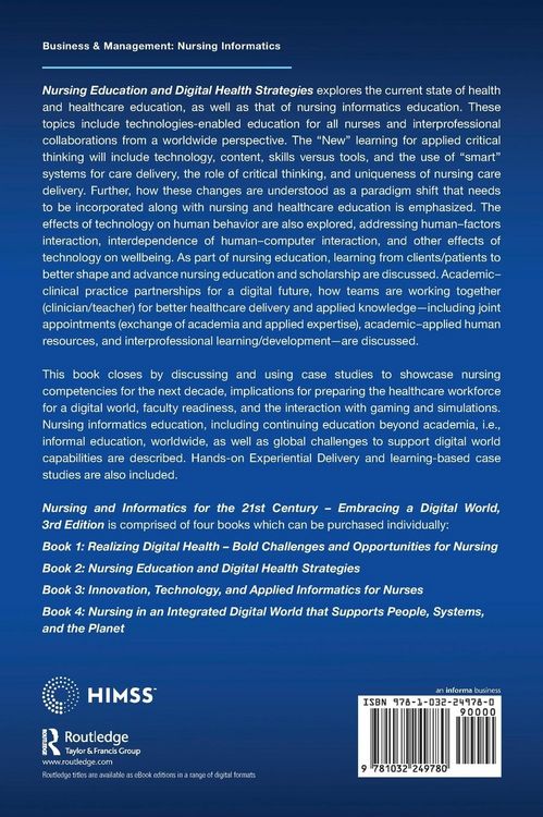 Produktbild: Nursing and Informatics for the 21st Century - Embracing a Digital World, 3rd Edition - Book 2