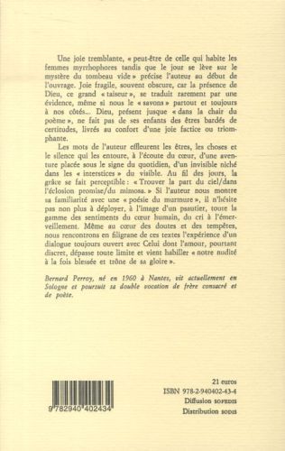 Produktbild: Une joie tremblante