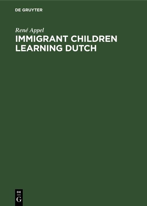 Produktbild: Immigrant Children Learning Dutch