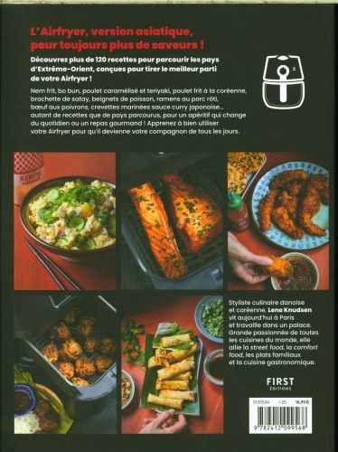 Produktbild: Airfryer : la cuisine asiatique : 120 recettes &agrave; la friteuse &agrave; air !