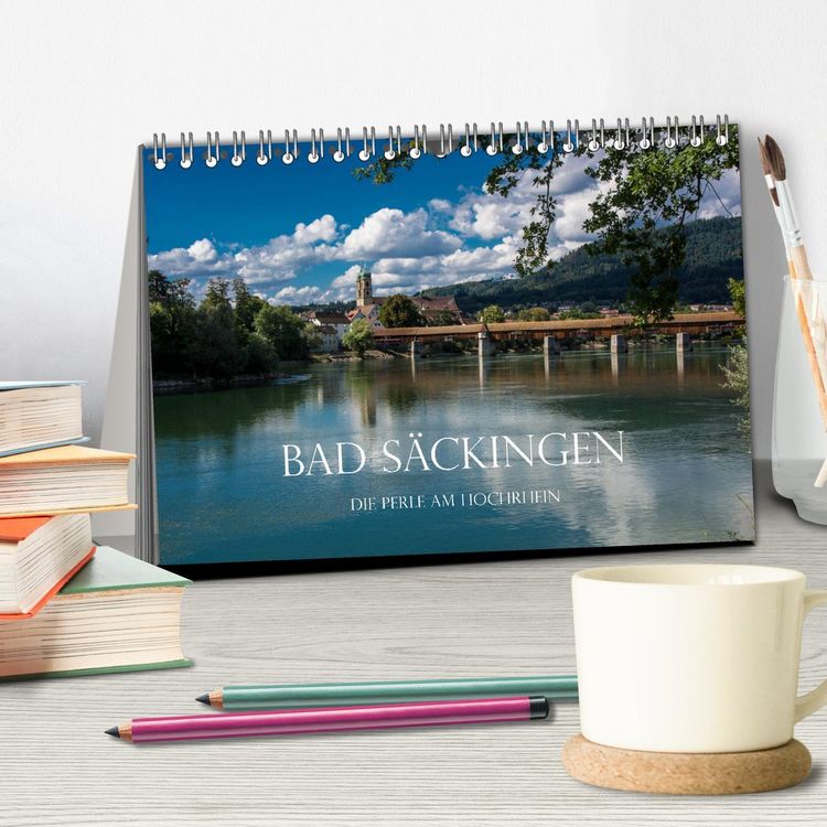 Produktbild: Bad S&auml;ckingen - Die Perle am Hochrhein (Tischkalender 2026 DIN A5 quer), CALVENDO Monatskalender