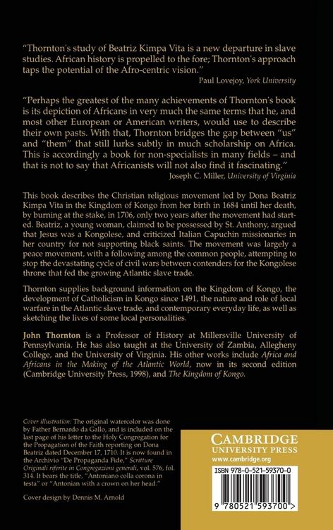 Produktbild: The Kongolese Saint Anthony