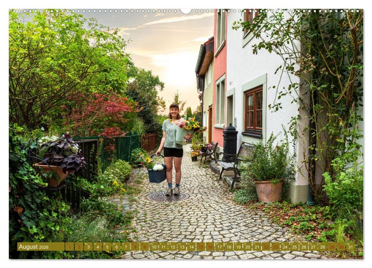 Produktbild: Fulda in Bildern - Das Herz Hessens (Wandkalender 2026 DIN A2 quer), CALVENDO Monatskalender