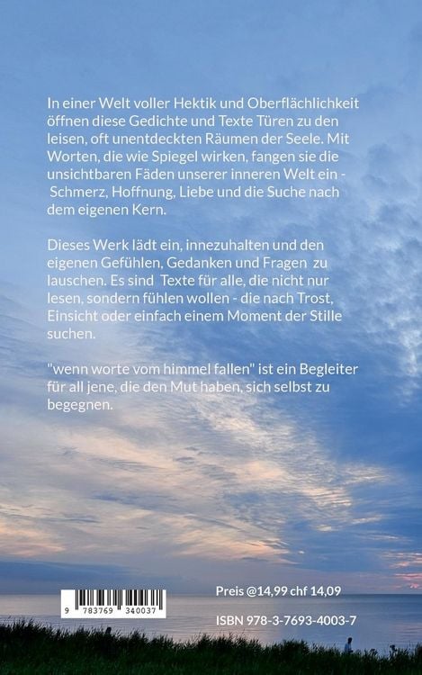 Produktbild: Wenn worte vom himmel fallen