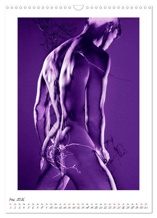 Produktbild: Aktfloral (Wandkalender 2026 DIN A3 hoch), CALVENDO Monatskalender
