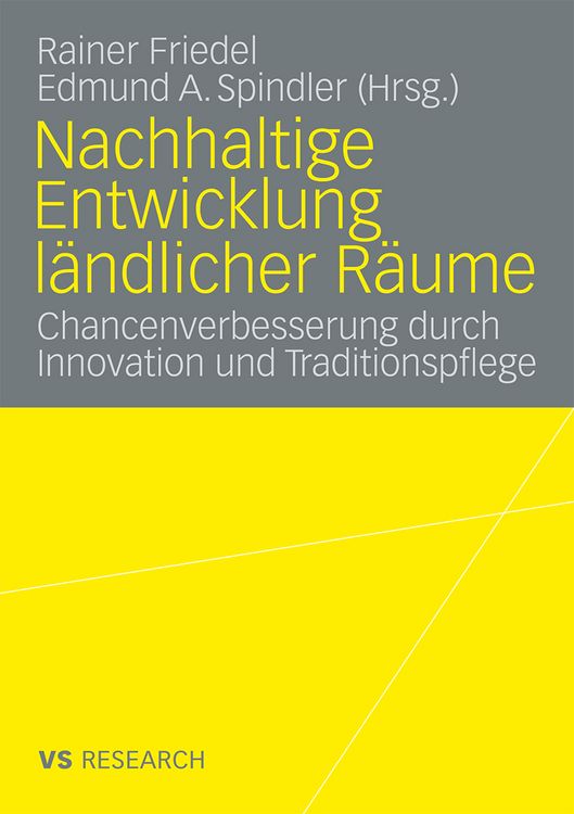 Produktbild: Nachhaltige Entwicklung l&auml;ndlicher R&auml;ume