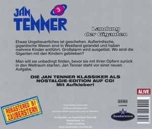 Produktbild: Jan Tenner Classics - Landung der Giganten,1 Audio-CD